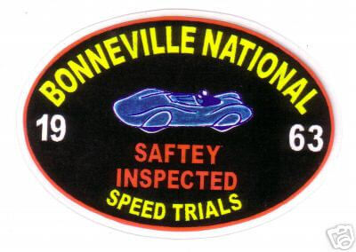 (image for) Bonneville Speed trials 1963